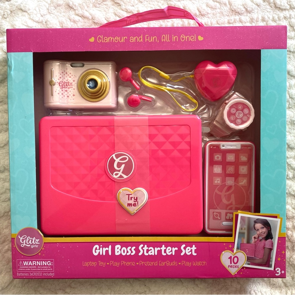 Glitz Pink Girl Boss Play Set